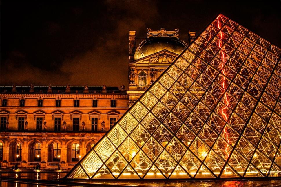 Louvre at Night